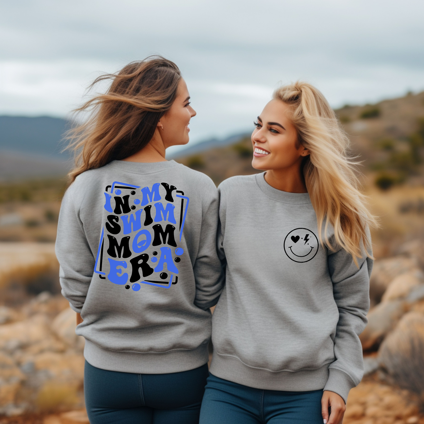 Swim Mom Era Sweatshirt Version