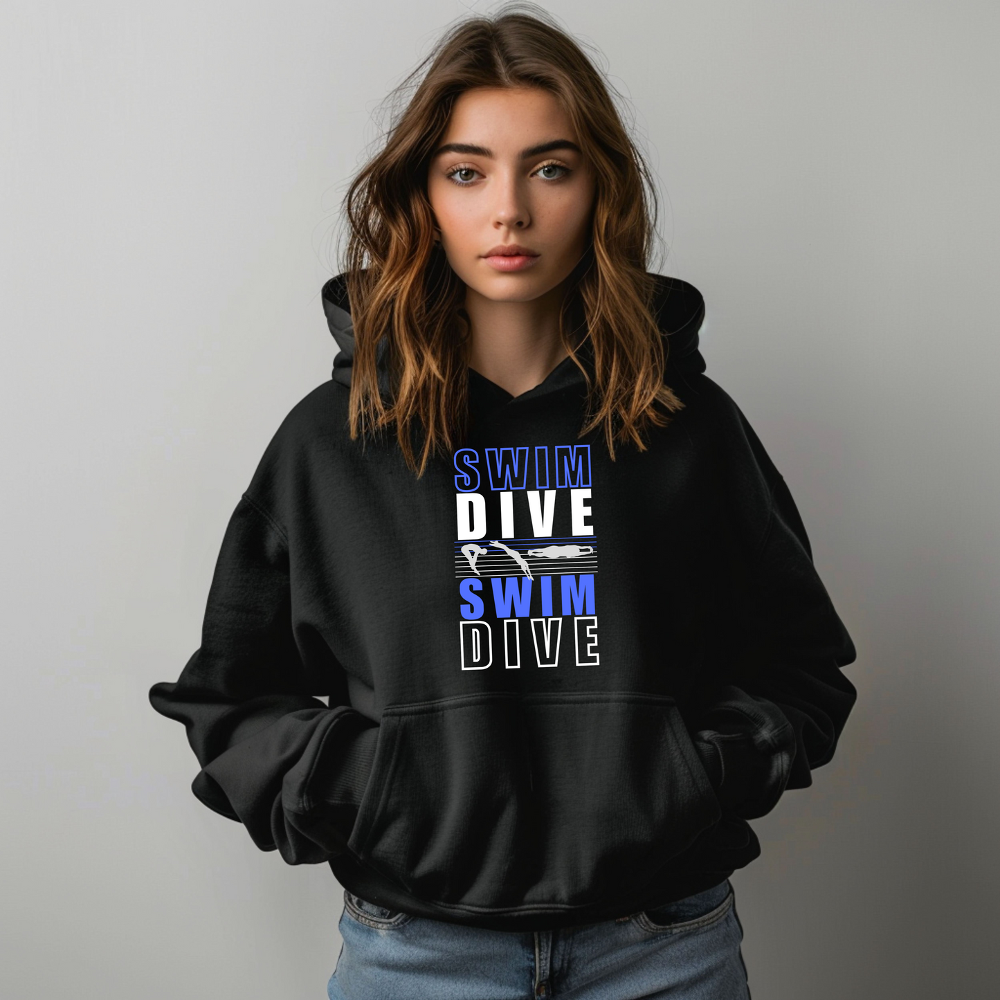Swim Dive Repeat Sweatshirt Version