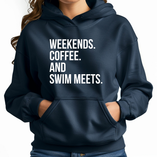Fueled By Coffee & Chlorine Sweatshirt Version