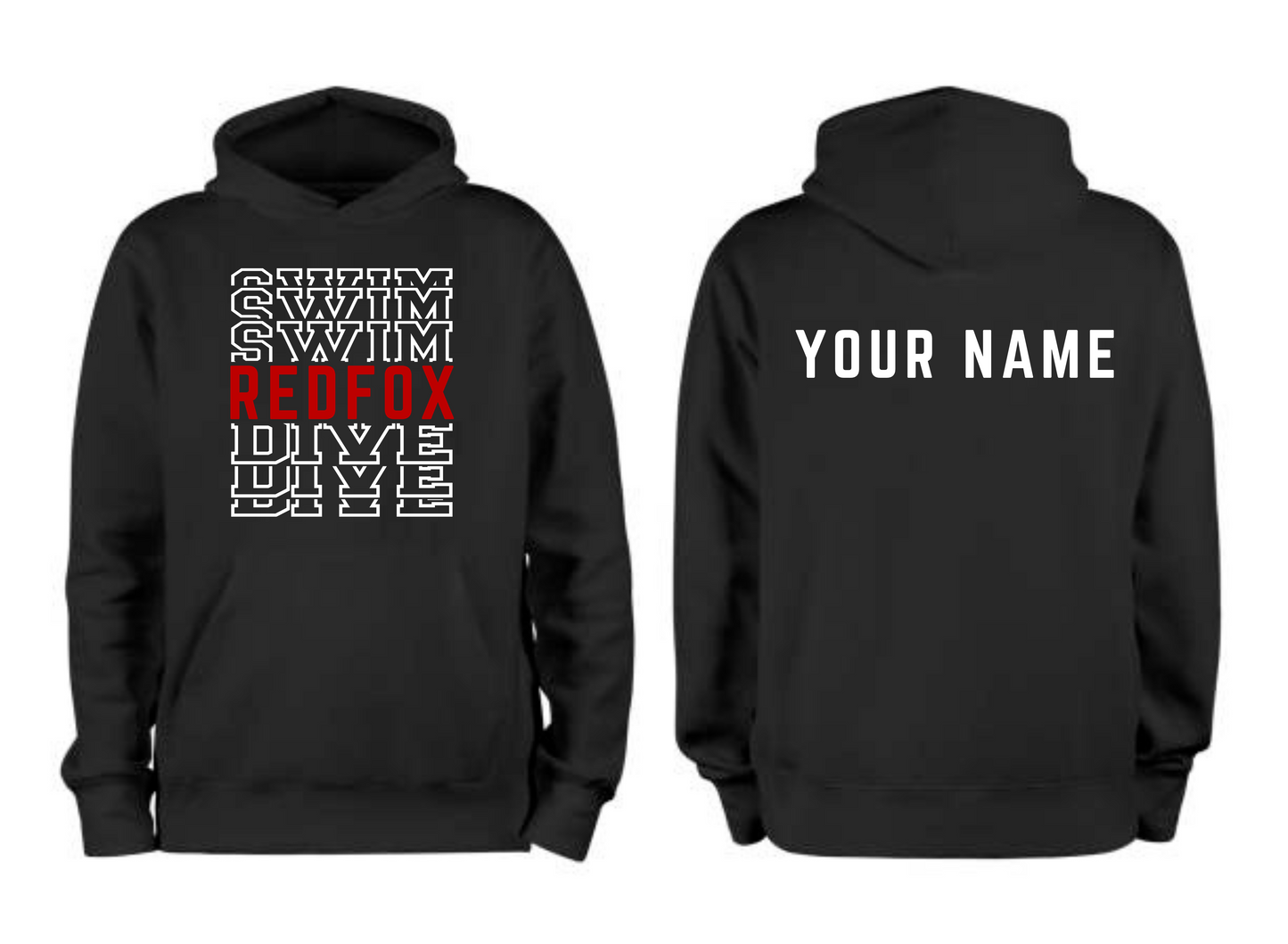Dive In, Swim On Sweatshirt Version