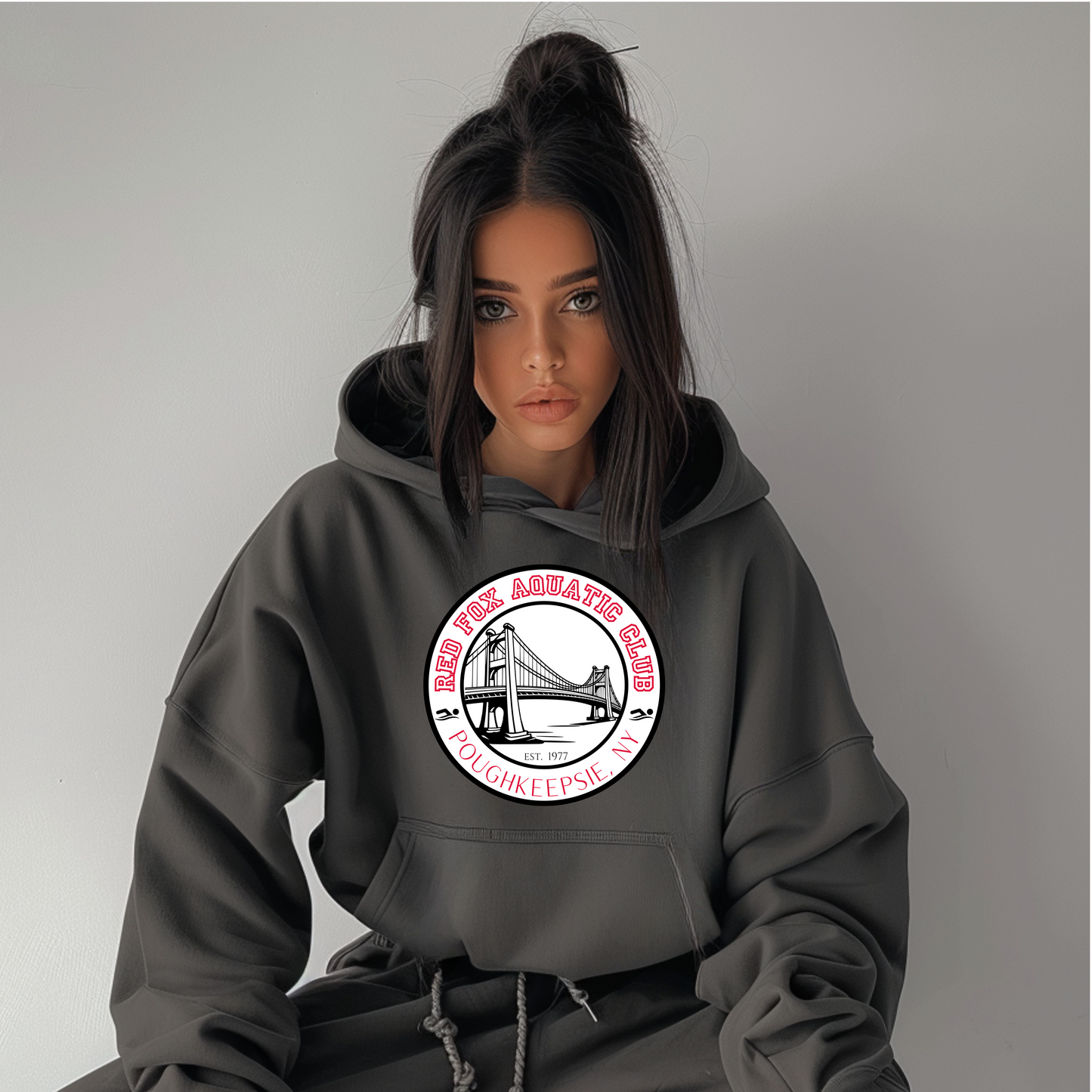 One Team. One Lane. Red Fox. Sweatshirt Version