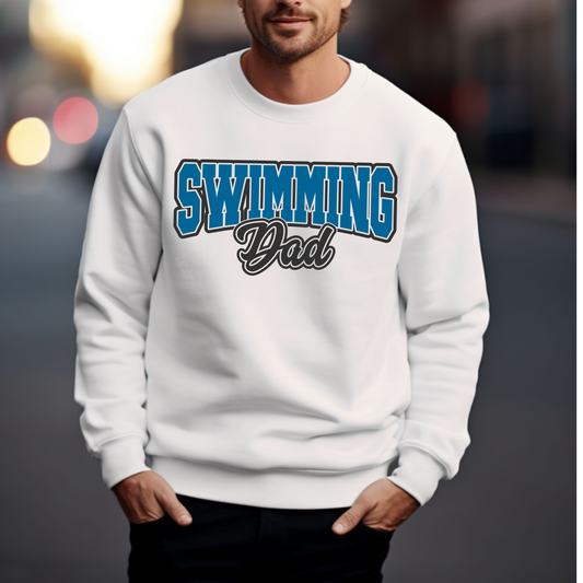 Swim Dad Sweatshirt Version