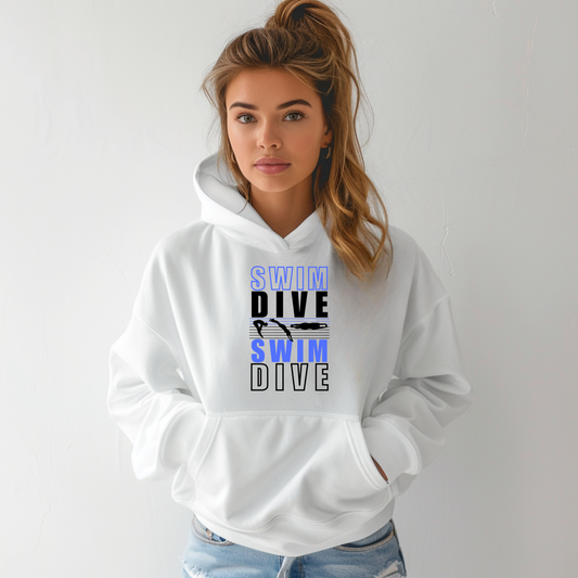 Swim Dive Repeat Sweatshirt Version