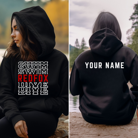 Dive In, Swim On Sweatshirt Version